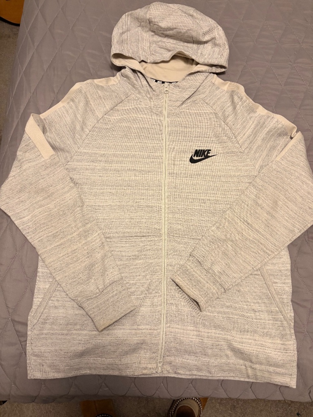 Nike Men’s Knit Jacket with Hoodie Sz L